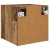 vidaXL Meuble TV mural Bois ancien 30,5 x 30 x 30 cm Bois d&rsquo;ing&eacute;nierie