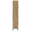 vidaXL Haut Armoire Montage mural Ch&ecirc;ne artisanal 69,5 x 34 x 180 cm