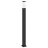 vidaXL Borne lumineuse 110 cm noire IP44