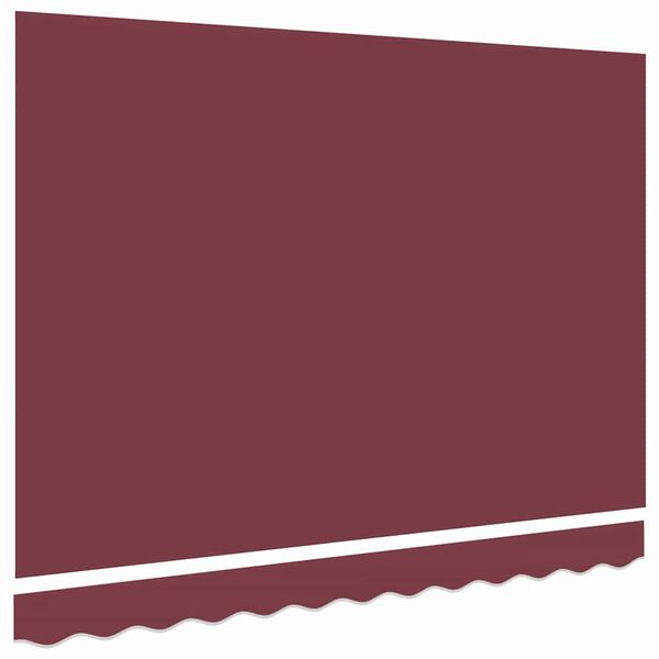 vidaXL Toile de rechange pour store banne Bordeaux 300 x 200 cm Toile