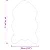 vidaXL Tapis en Fourrure Synth&eacute;tique de Lapin Olite Rose 50 x 80 cm