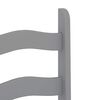 vidaXL Ensemble &agrave; manger Panama 5 pcs gris bois de pin massif