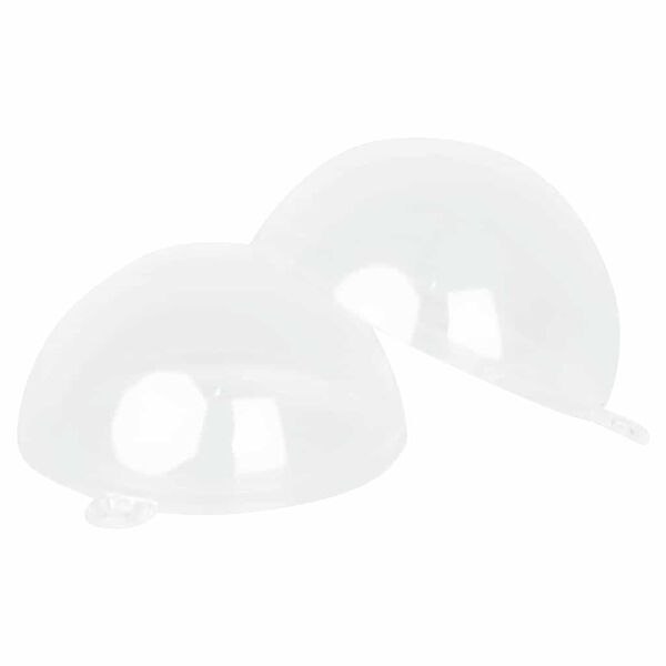 vidaXL Ensemble de Boules de No&euml;l 100 pcs Transparent &Oslash; 8 cm
