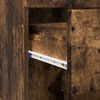 vidaXL Ensemble d'armoire de salle de bain TULUM Ch&ecirc;ne fum&eacute;