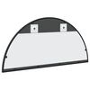 vidaXL Miroir mural noir 80x40 cm arche fer