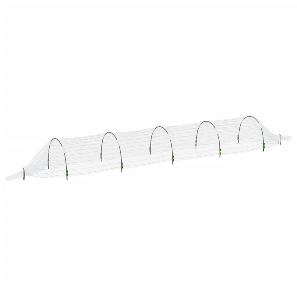 Serre En Verre VidaXL – Dimensions 155x200x191 Cm, Aluminium, Pour Plantes, Légumes, Jardin - 10