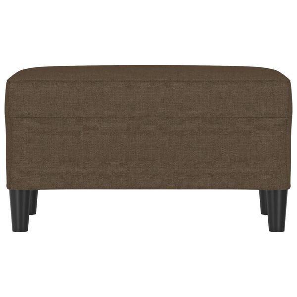 vidaXL Banc Marron 70x35x41 cm Tissu