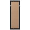 vidaXL Miroir mural style baroque 140x50 cm noir