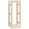 vidaXL Support pour bois de chauffage 41x25x100 cm Bois de pin massif