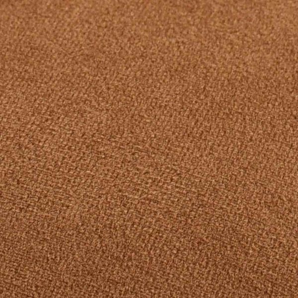 vidaXL Tabouret Marron et dor&eacute; Velours 28 x 36 cm