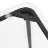 vidaXL Table de Jardin Noir 80 x 40 x 45 cm polyrotin