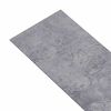 vidaXL Planches de sol 18 pcs Gris 5,26 m&sup2; PVC