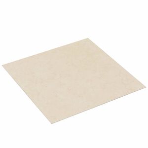 vidaXL Planches de sol 5,11 m&sup2; 55 pcs PVC Beige Fonc&eacute;