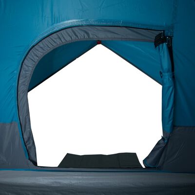 vidaXL Tente de camping à dôme 2 personnes bleu imperméable