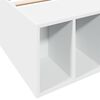 vidaXL Cadre de lit sans matelas blanc 90x200 cm