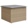 vidaXL Ensemble de canapé de jardin 7 pcs beige et gris clair