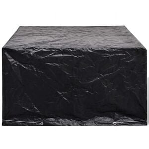 vidaXL Housse de salon de jardin 8 &oelig;illets 172 x 113 x 73 cm