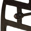vidaXL Table console Bois de r&eacute;cup&eacute;ration massif 120x40x76 cm