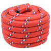 vidaXL Corde de bateau Rouge PP