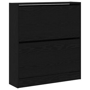 vidaXL Cabinet &agrave; chaussures 80 x 21 x 87,5 cm Bois d'ing&eacute;nierie