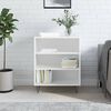 vidaXL Buffet blanc 57x35x70 cm bois d&rsquo;ing&eacute;nierie