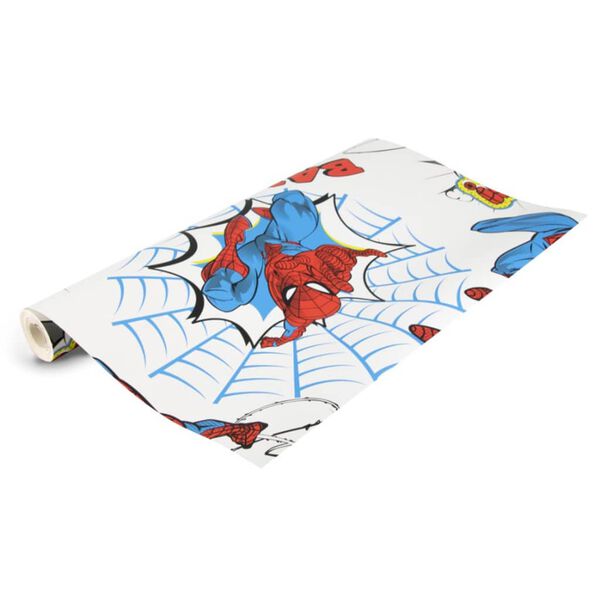 Noordwand Papier peint Kids @ Home Spiderman Pow Blanc