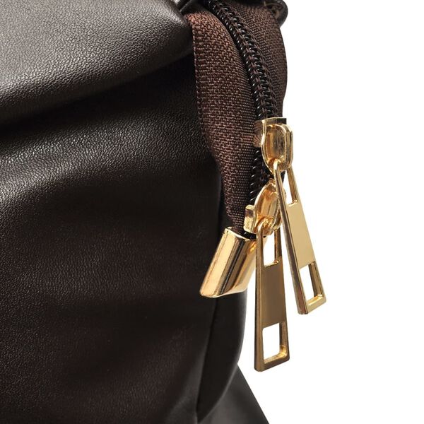 Sac &agrave; main marron fonc&eacute;