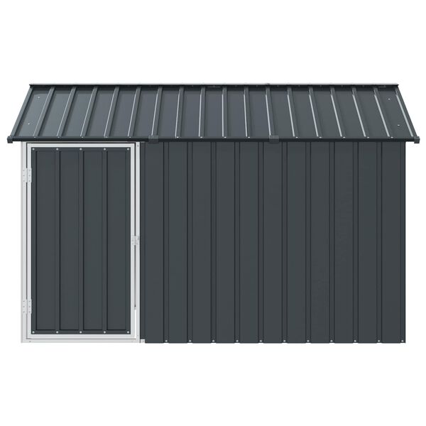 vidaXL Cage pour oiseaux Anthracite 215 x 112 x 141 cm Acier galvanis&eacute;