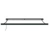 vidaXL Auvent R&eacute;tractable Vert et blanc 350 x 250 cm Tissu, M&eacute;tal