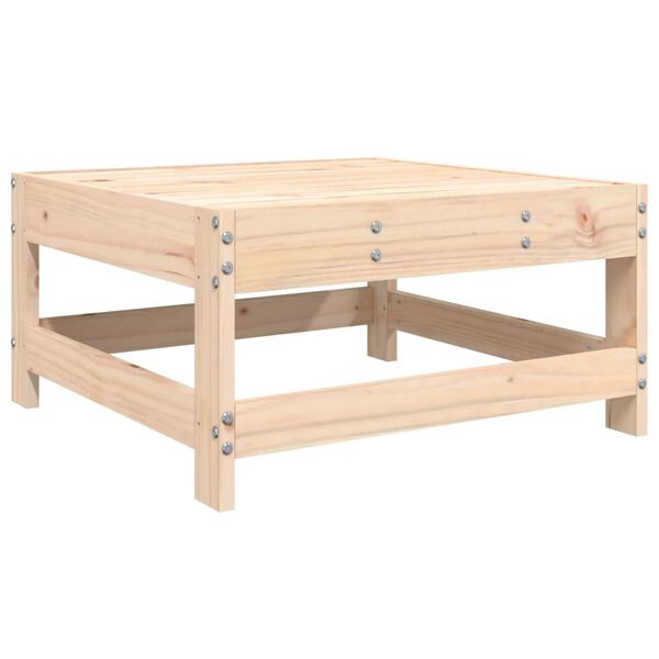 vidaXL Salon de jardin 10 pcs bois de pin massif