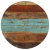 vidaXL Dessus de table rond 60 cm 15-16 mm Bois de r&eacute;cup&eacute;ration
