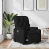 vidaXL Fauteuil inclinable &eacute;lectrique Noir Tissu