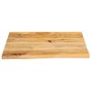 vidaXL Dessus de table à bord vivant 40x40x2,5 cm bois massif manguier