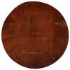 vidaXL Dessus de table &Oslash; 40x2,5 cm rond bois massif de r&eacute;cup&eacute;ration