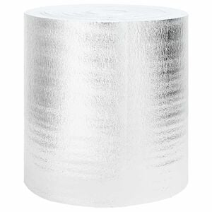 vidaXL R&eacute;flecteur de chaleur pour radiateur Argent&eacute; 5 x 0,5 m