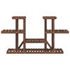 vidaXL Support &agrave; fleurs 110x25x73 cm bois massif de sapin