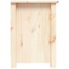vidaXL Meuble TV 103x36,5x52 cm Bois de pin massif
