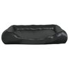 vidaXL Lit pour chien Noir 80x68x23 cm Similicuir
