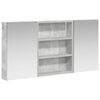 vidaXL Ensemble de Meubles de Salle de Bain 3 pc 100 x 10,5 x 50 cm
