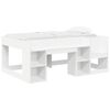 vidaXL Cadre de lit pour enfants avec rangement Blanc 80 x 160 cm