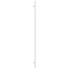 vidaXL Poign&eacute;es d'armoire 10 pcs argent&eacute; 480 mm acier inoxydable