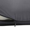 vidaXL Oreiller avec oreiller R&eacute;glable Gris 42 x 32 x 14 cm Polyester