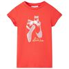 T-shirt pour enfants rouge 92