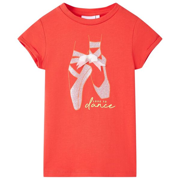 T-shirt pour enfants rouge 92