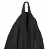 vidaXL Peignoir KINN Noir M Coton
