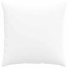 vidaXL Coussins de canap&eacute; 2 pcs Blanc 60 x 60 cm tissu
