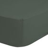 HIP Drap-housse 90x220 cm Vert olive fonc&eacute;
