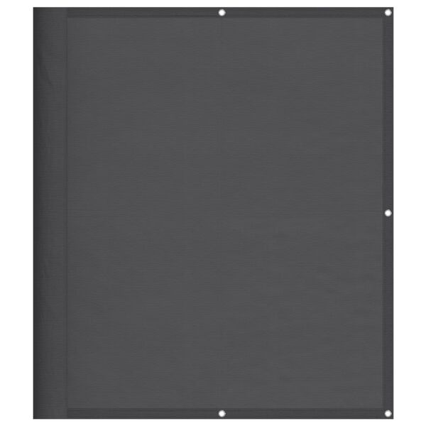 vidaXL &Eacute;cran de balcon anthracite 120x700 cm 100% polyester oxford