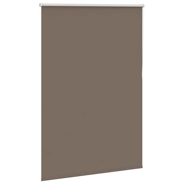 vidaXL Store enrouleur occultant caf&eacute; 100x150cm largeur du tissu