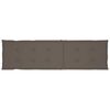 vidaXL Chaise longue d'ext&eacute;rieur repose-pied et coussin Acacia solide